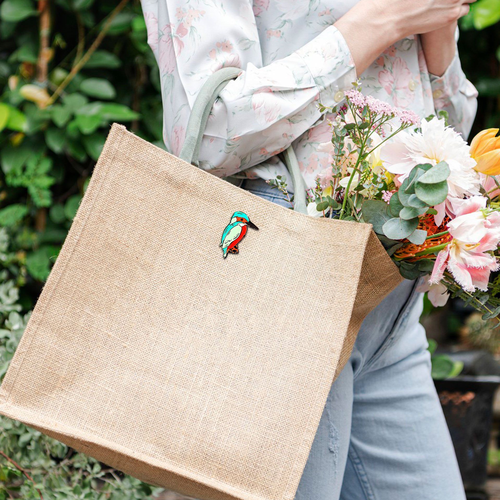 Common Kingfisher – Lapel Pin