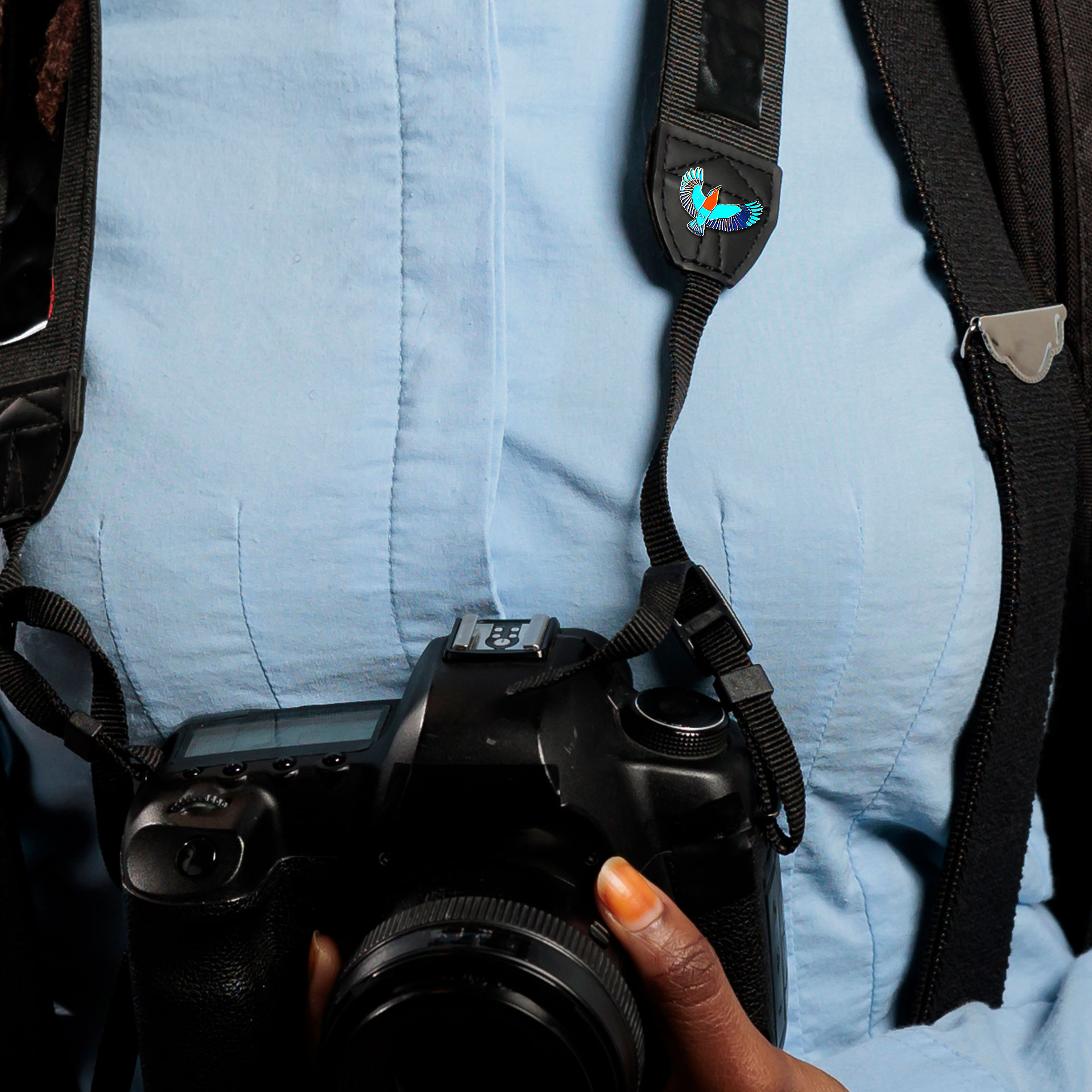 Indian Roller-Lapel Pin