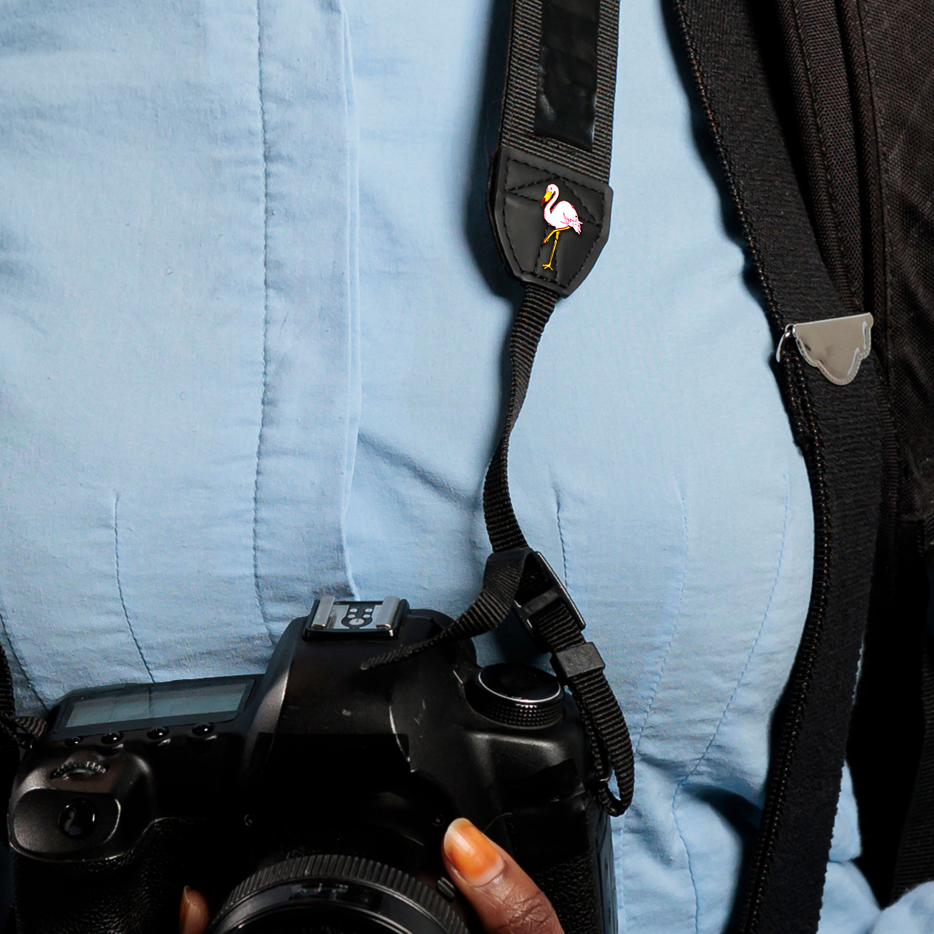 Lesser Flamingo-Lapel Pin