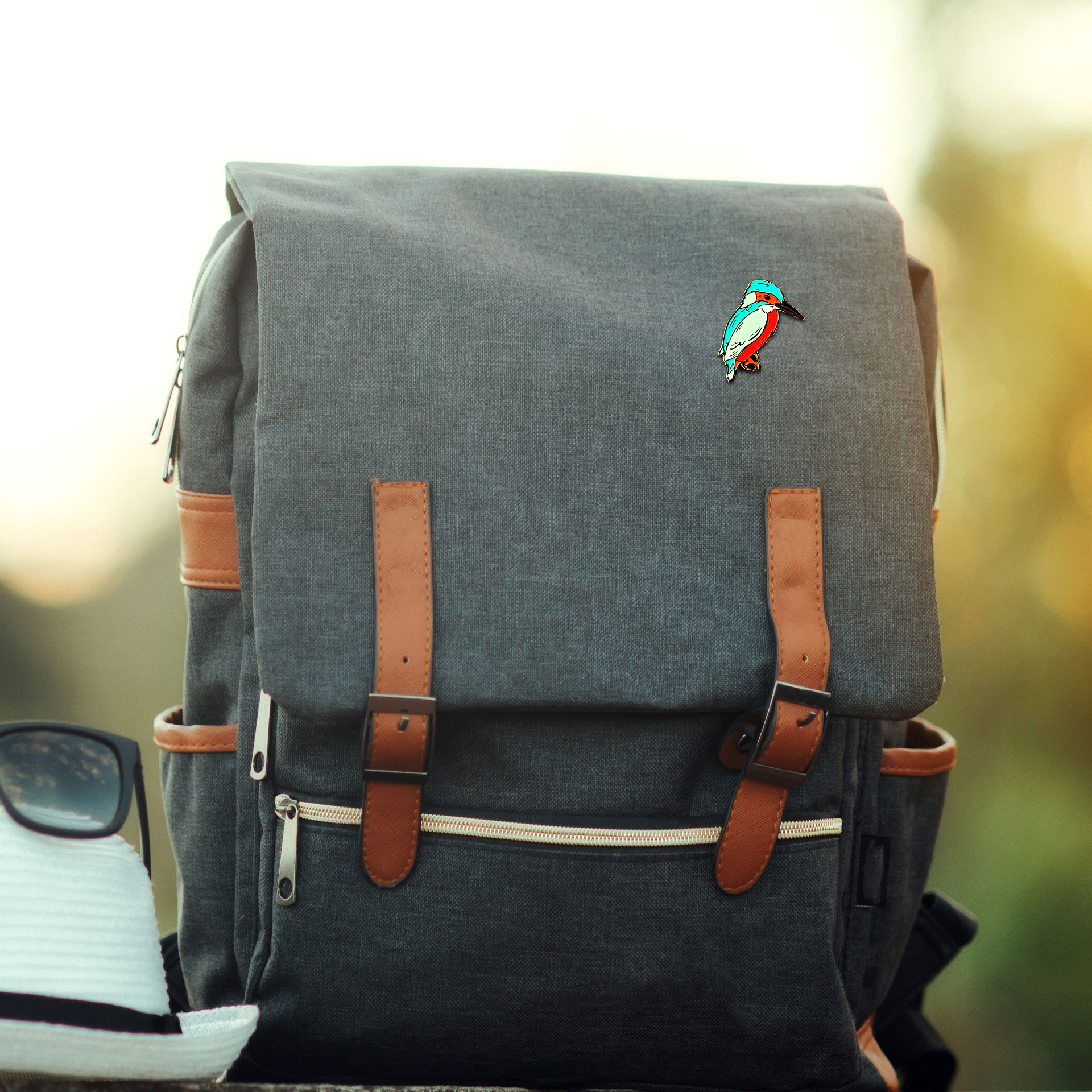 Common Kingfisher – Lapel Pin Lapel Pin