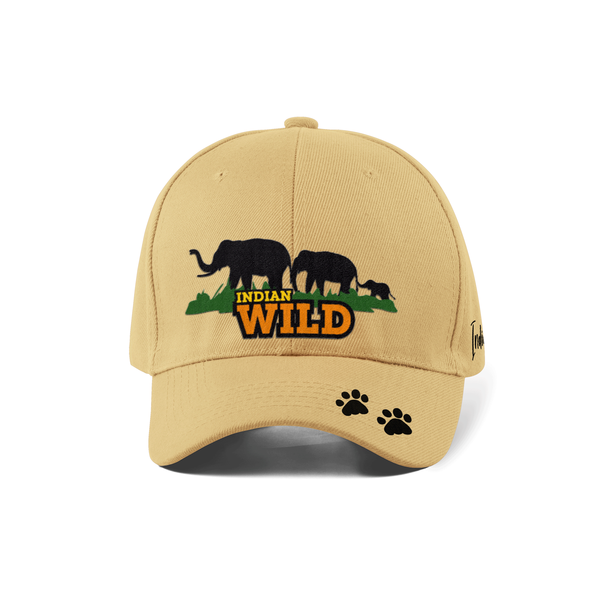 Jungle I desert brown Elephant family cap