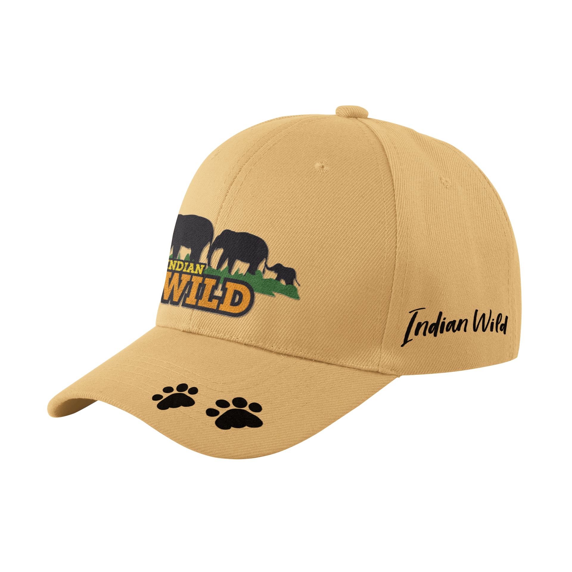 Jungle I desert brown Elephant family cap