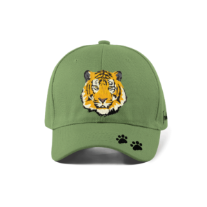 Jungle I olive green Bengal Tiger cap