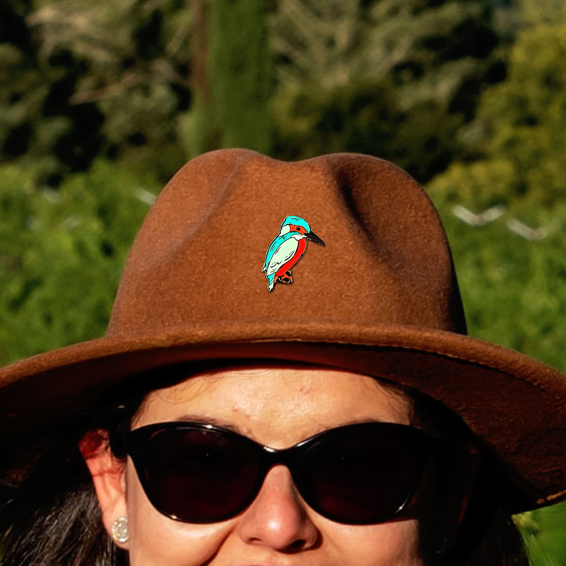 Common Kingfisher – Lapel Pin