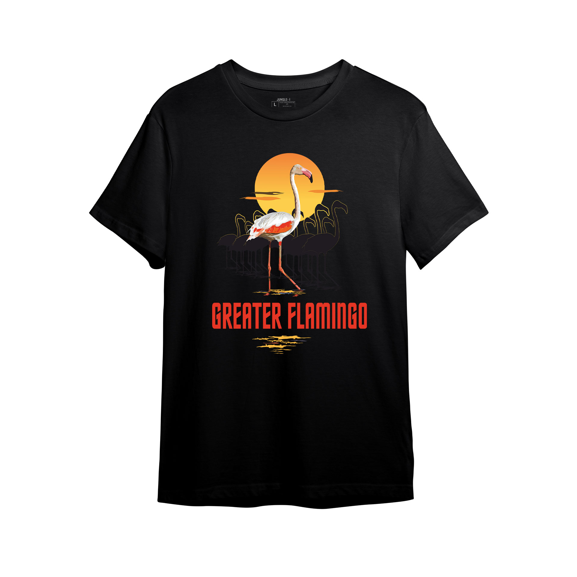 Jungle I The greater flamingo t-shirt