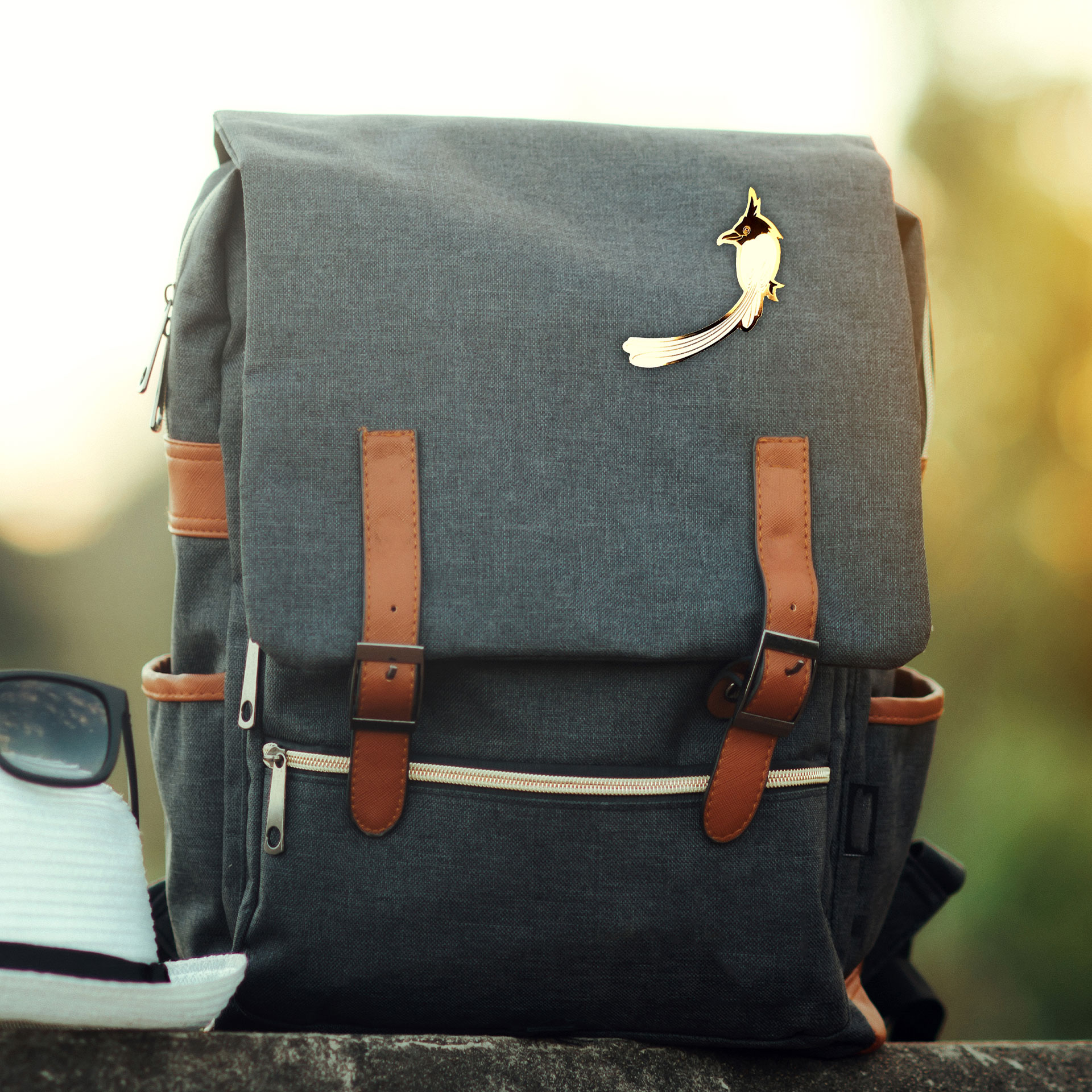 White Bird-Lapel Pin