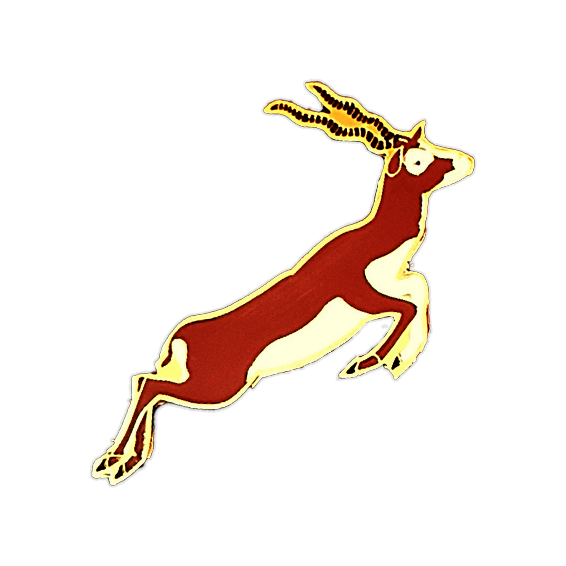 Deer lapel pin