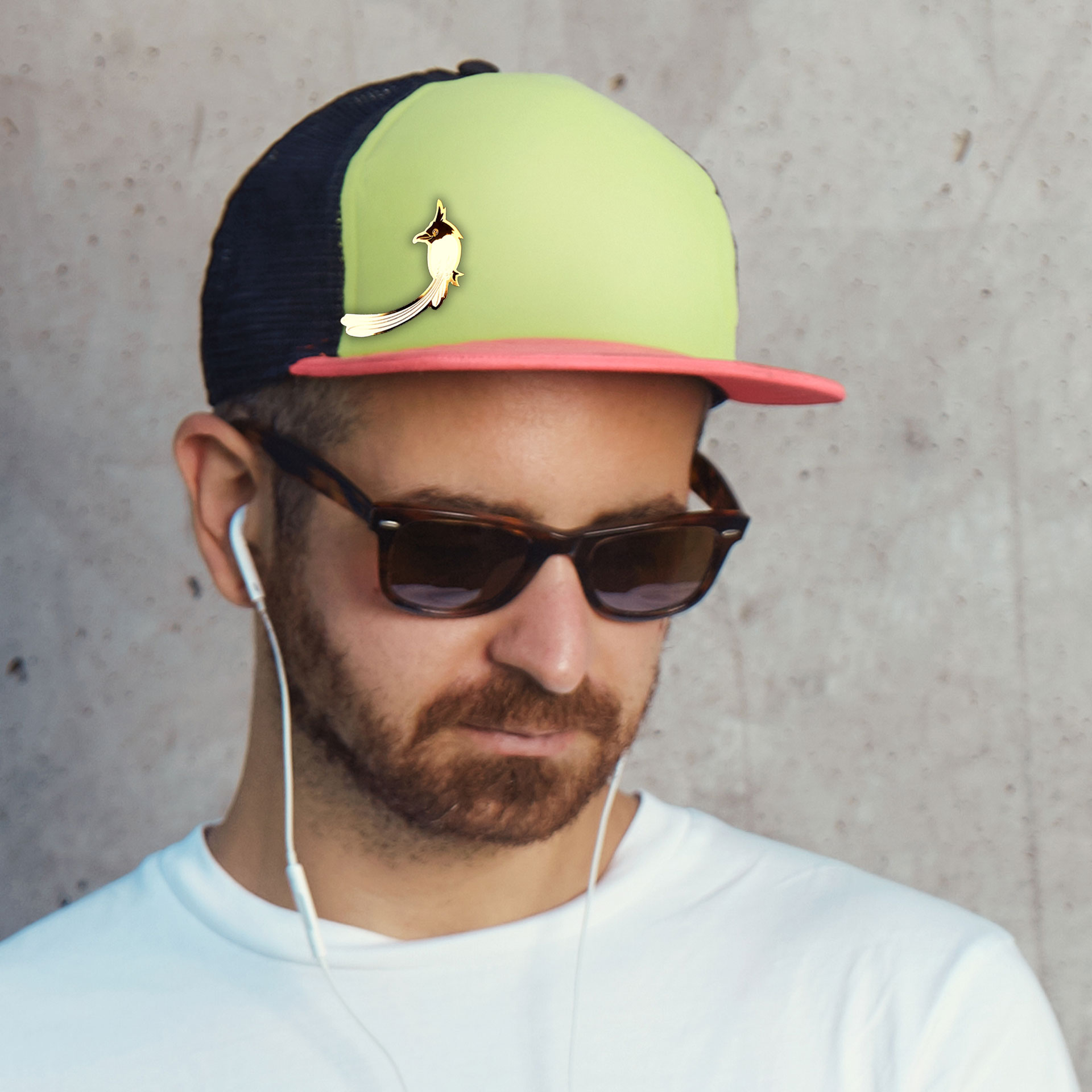 White Bird-Lapel Pin