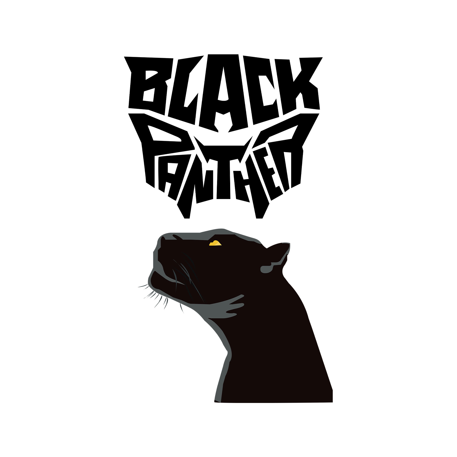 Jungle I black panther tshirt