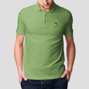 Hornbill Men's Green Polo T-shirt