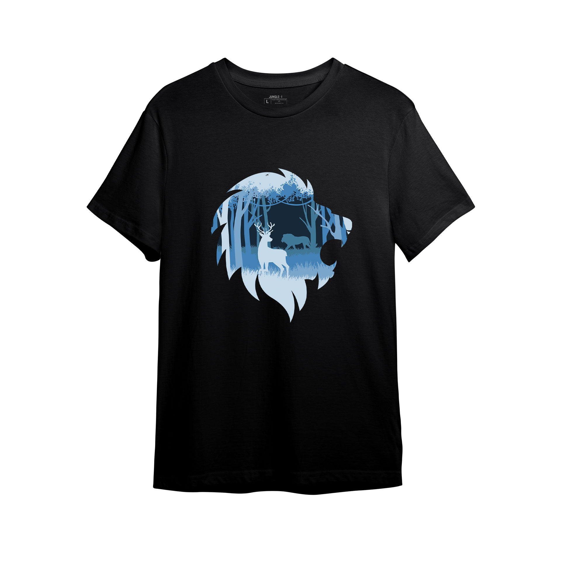 Jungle I lion silloute tshirts