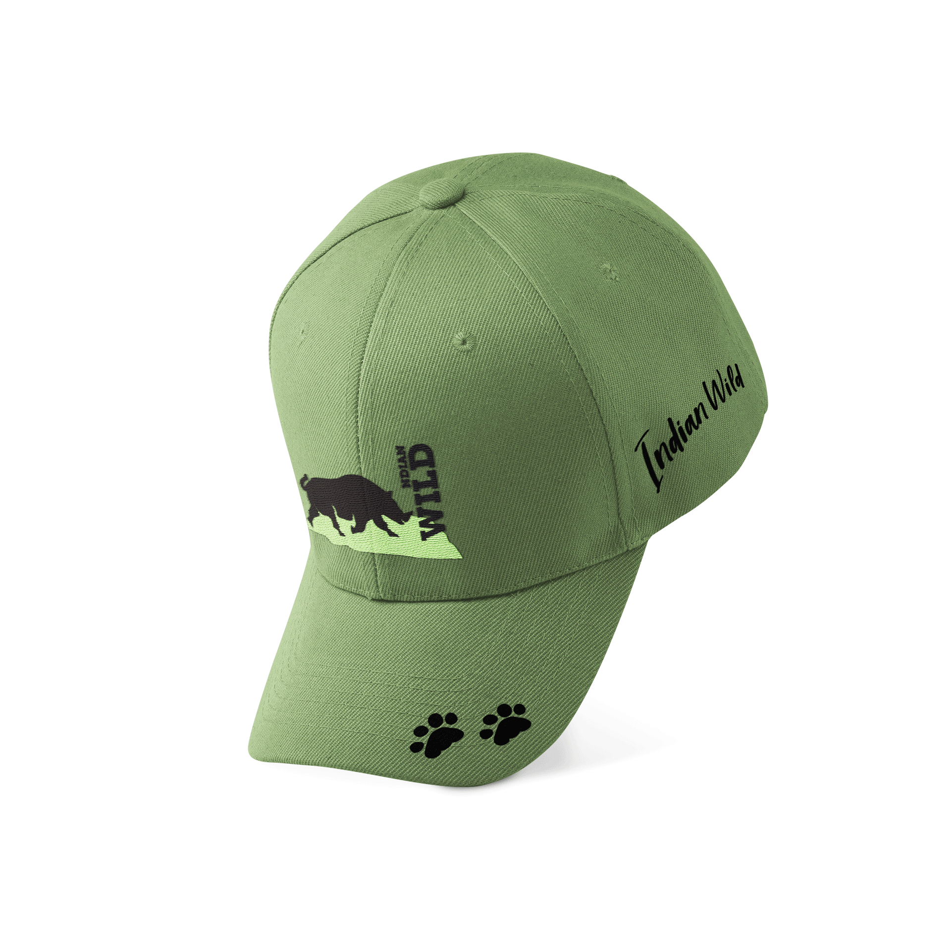 Jungle I olive green Raino cap
