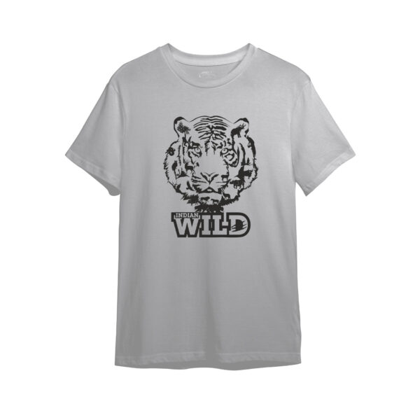 Jungle I Royal Bengal Tiger grey t-shirt