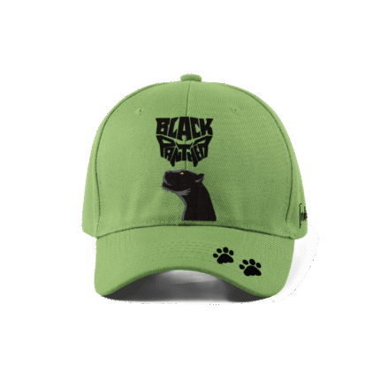 Black Panther Forest Green Cap